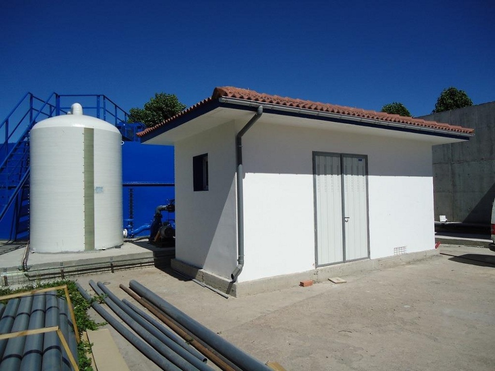 Estación depuradora de aguas residuales en Gerdau (Cantabria) 2